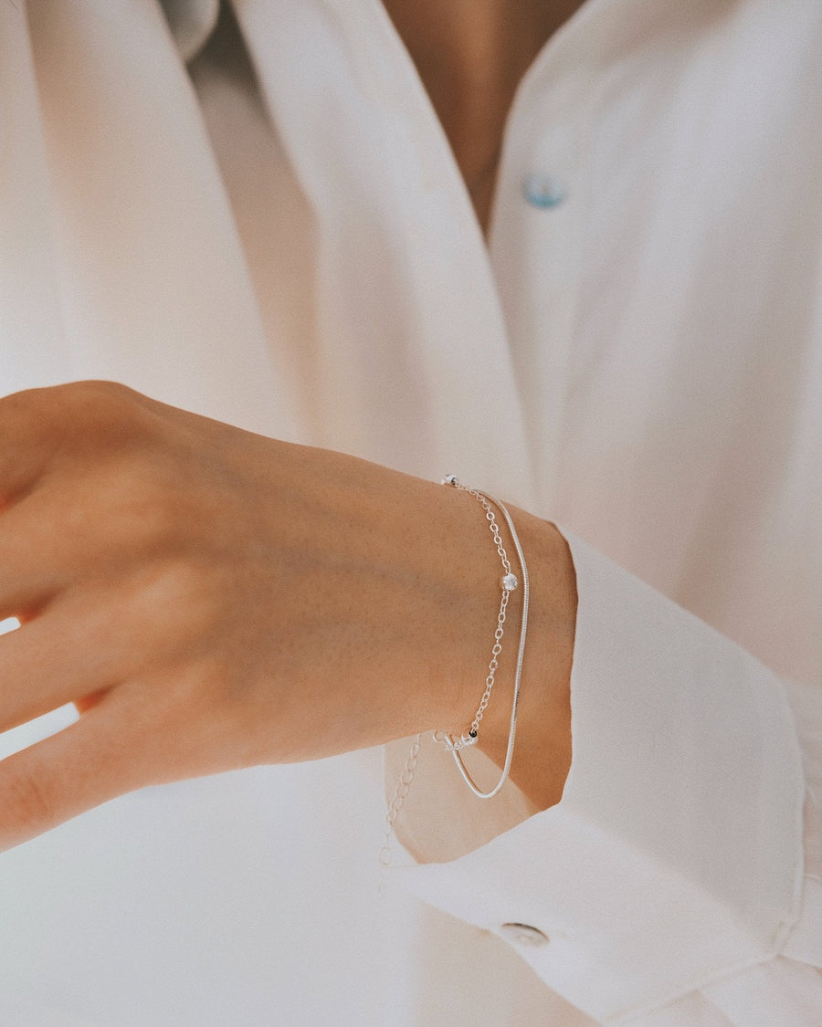 Wristbone Bracelet — Sterling Silver Bracelet