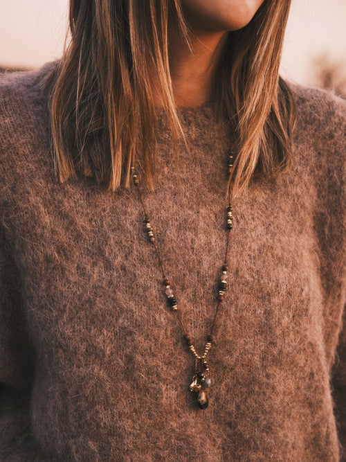 Antique Muse Necklace — Gold-Tone Necklace