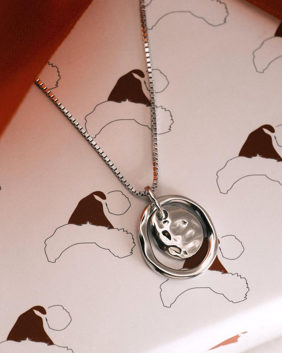 Bagheera Pendant — Sterling Silver Pendant Necklace, alternate view