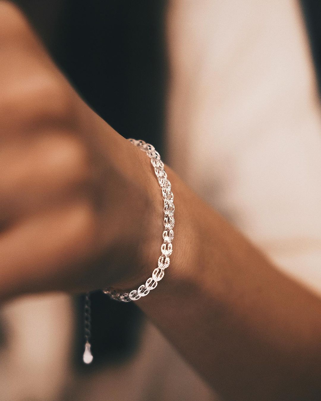 Mariner Chain Bracelet — Sterling Silver Bracelet, alternate view